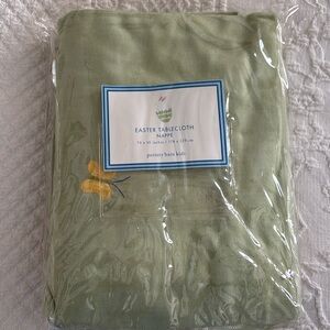 Brand new, never used, Pottery Barn Kids Easter themed tablecloth.